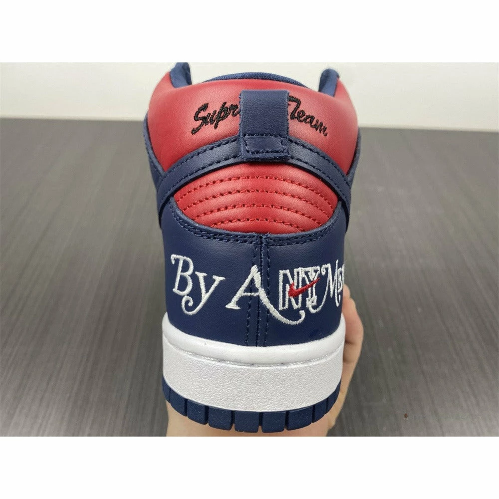 nike sb dunk high S*p*e ‘by any means red navy’