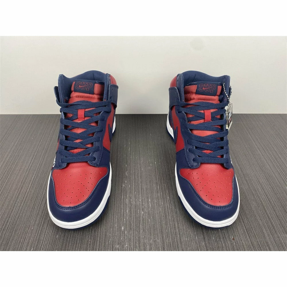 nike sb dunk high S*p*e ‘by any means red navy’