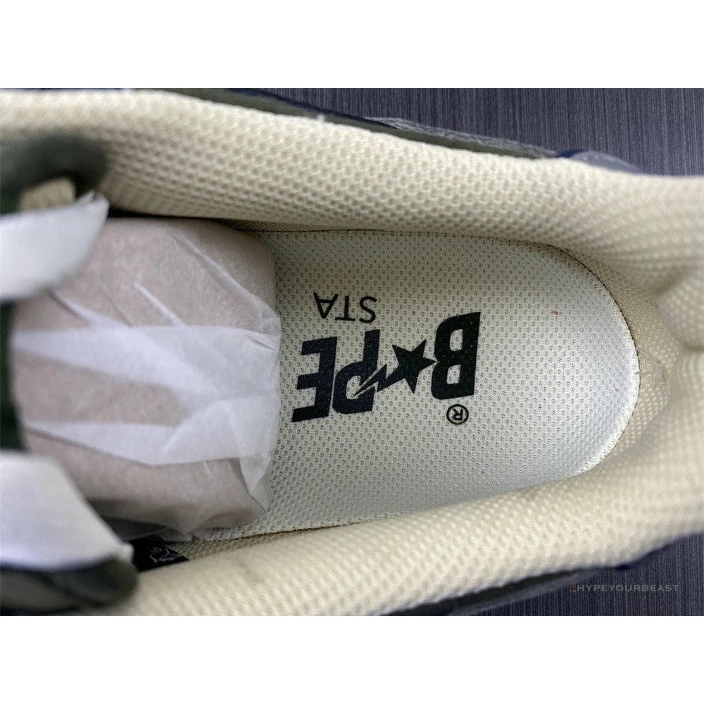 Bape Sta Low Top Sneakers ‘Blue Green’
