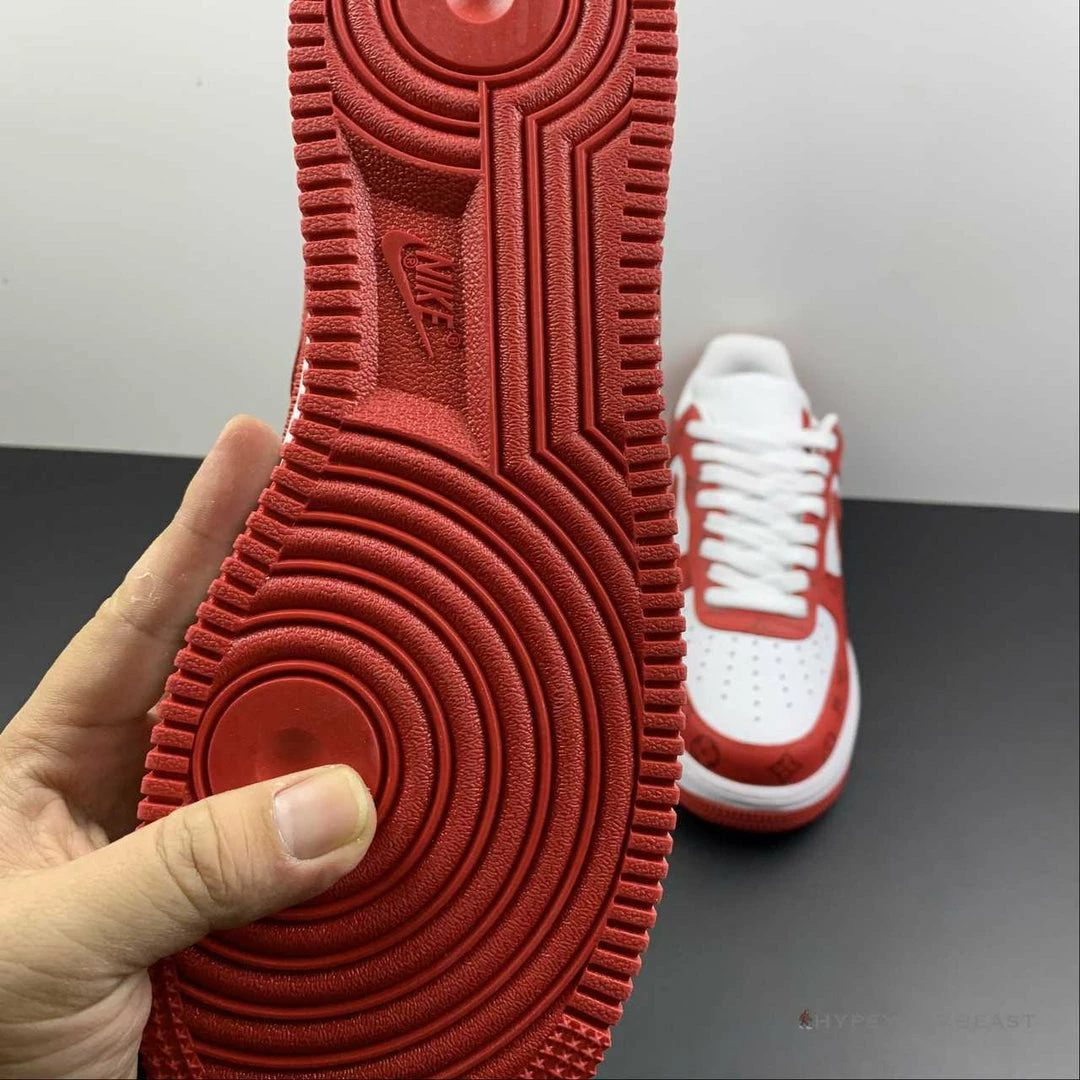 Nike Air Force 1 Low ‘LV Monogram Red Off-White’