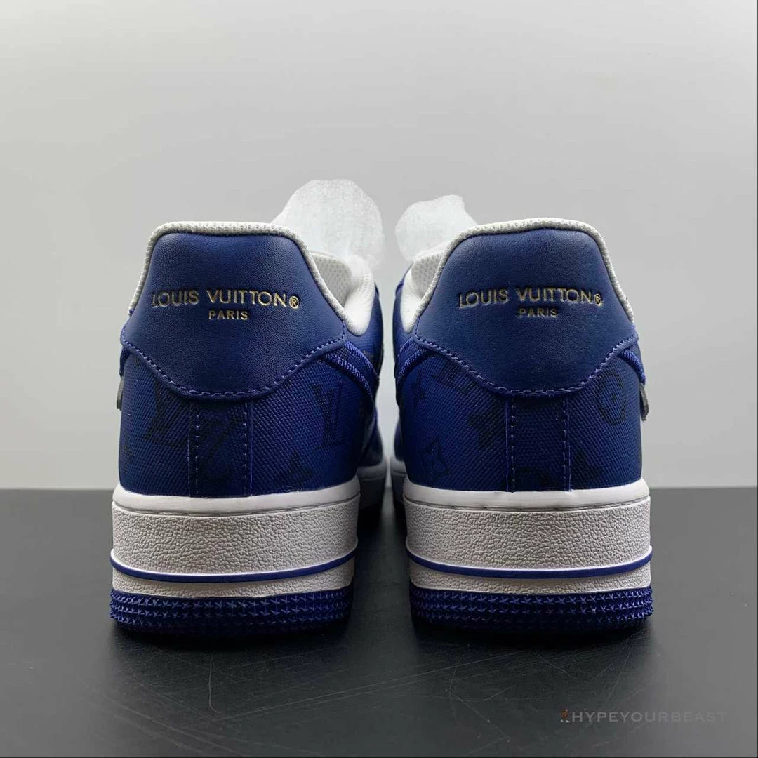 Nike Air Force 1 Low ‘LV Monogram Off-White Blue White’