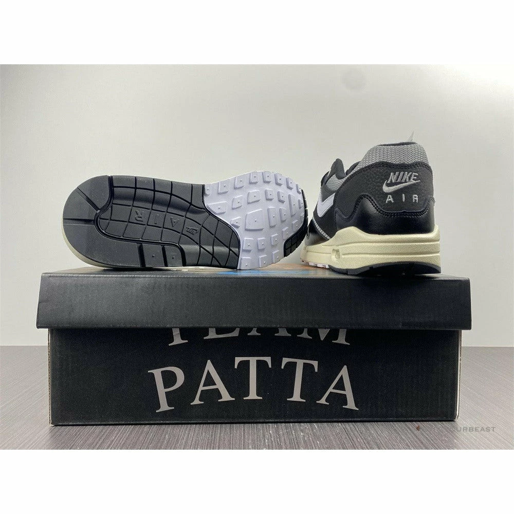 Nike Air Max 1 X Patta Black Mens