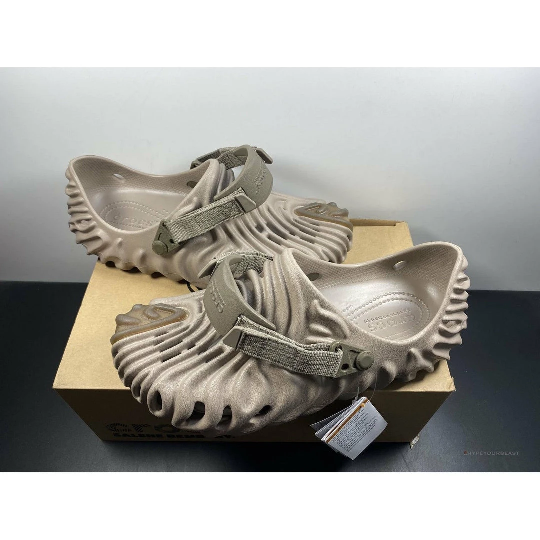 Crocs Pollex Clog By Salehe Bembury Menemsha Brown Slides