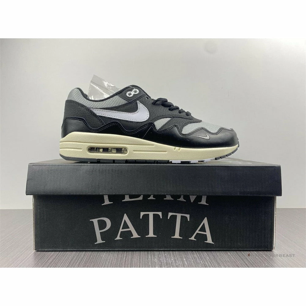 Nike Air Max 1 X Patta Black Mens