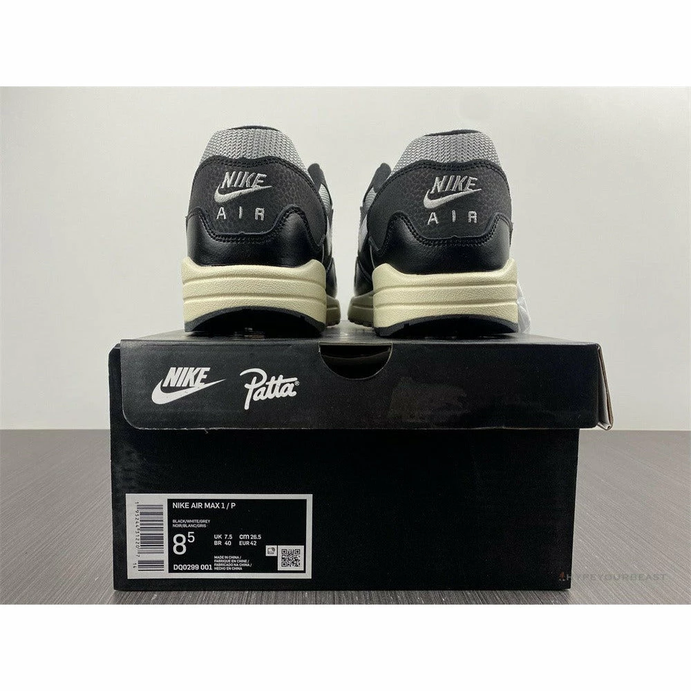 Nike Air Max 1 X Patta Black Mens