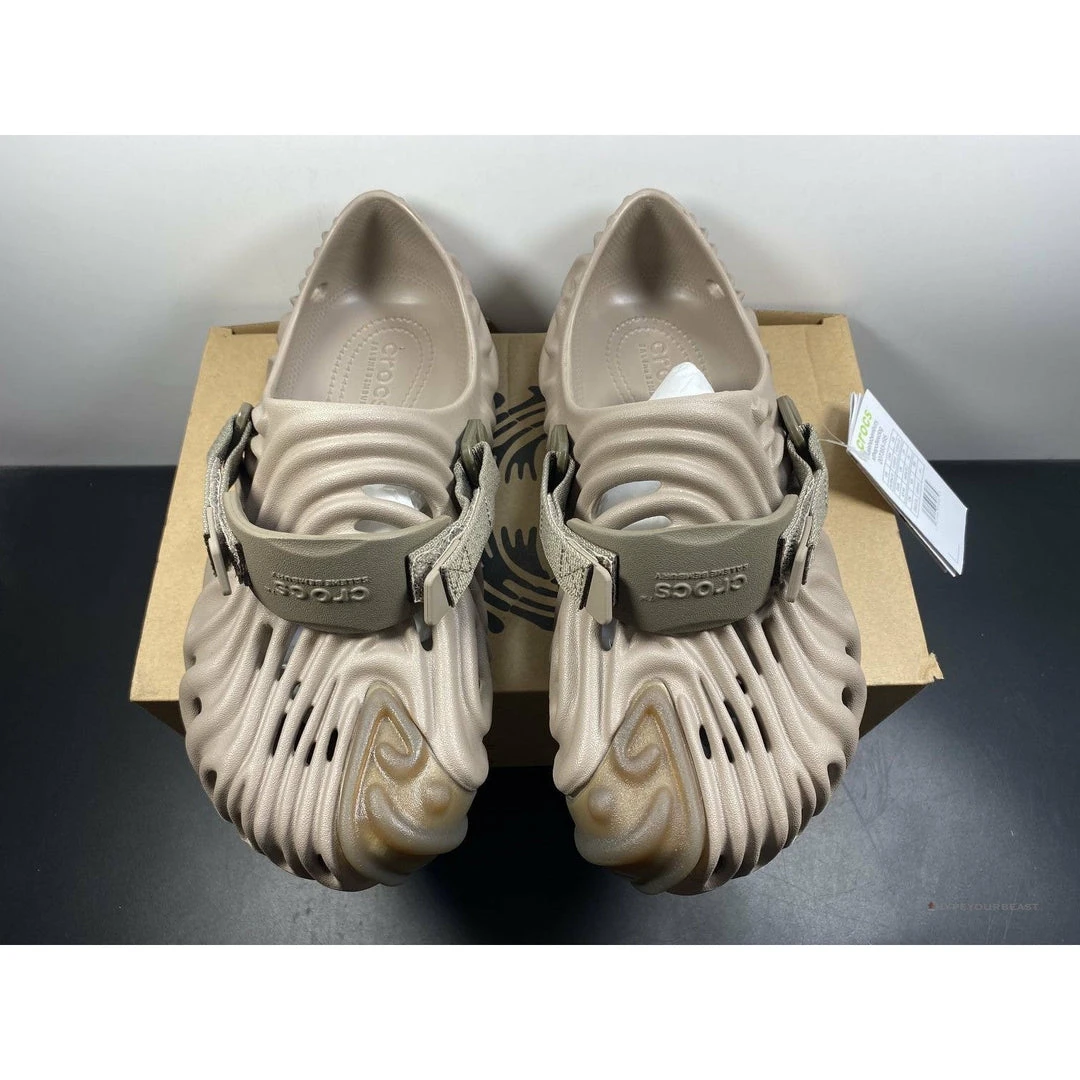 Crocs Pollex Clog By Salehe Bembury Menemsha Brown Slides
