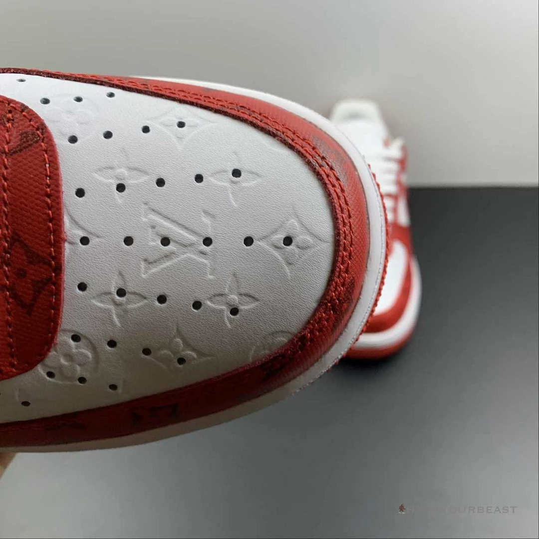 Nike Air Force 1 Low ‘LV Monogram Red Off-White’