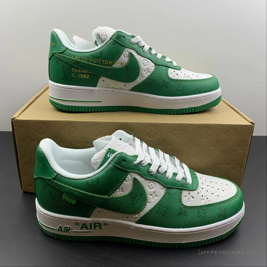 Nike Air Force 1 Low ‘LV Monogram Green Off-White’