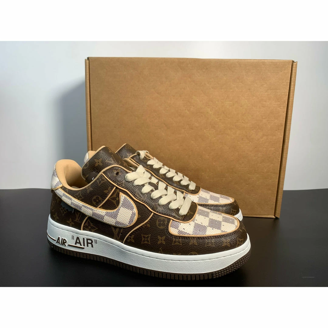 Nike Air Force 1 Low ‘LV Monogram Brown Off-White’
