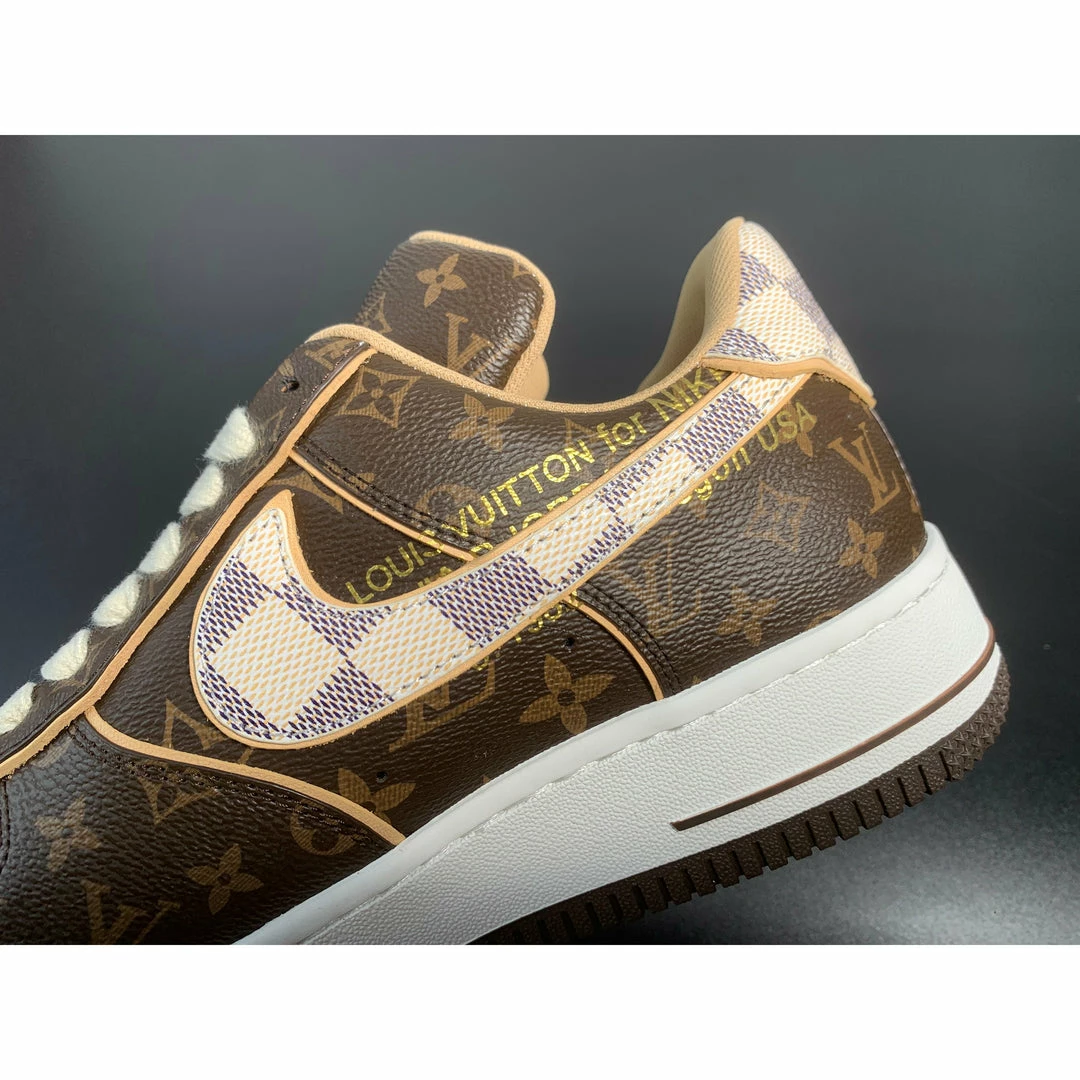 Nike Air Force 1 Low ‘LV Monogram Brown Off-White’