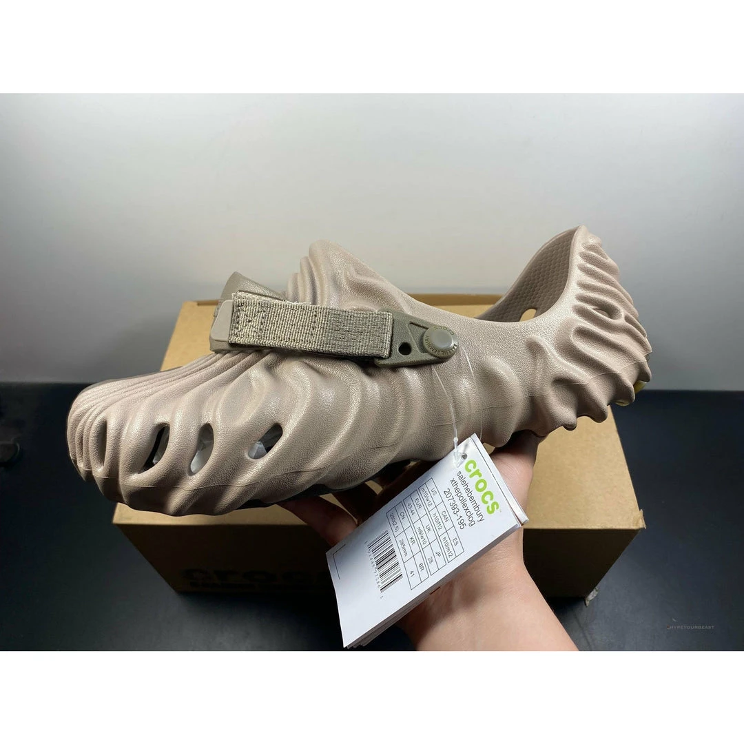 Crocs Pollex Clog By Salehe Bembury Menemsha Brown Slides
