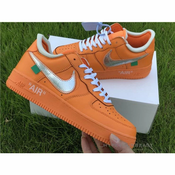 Off White X Nike Air Force 1 Low “Orange”