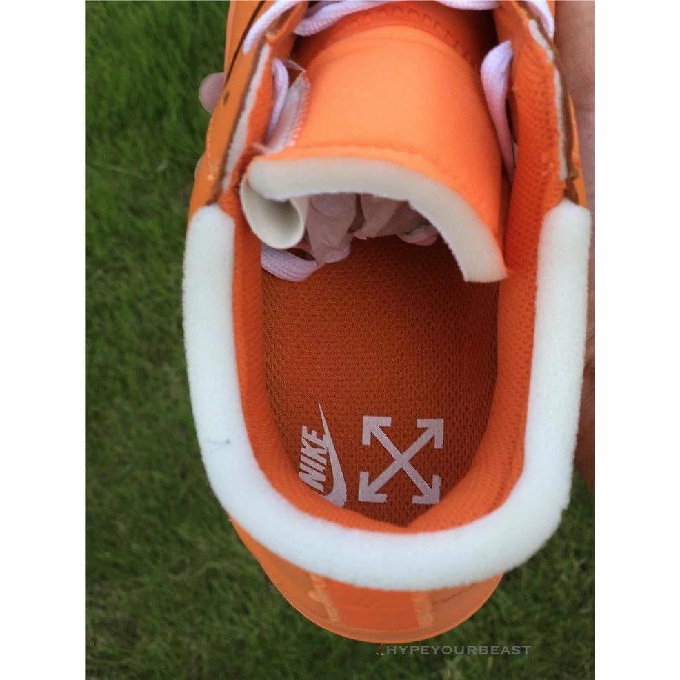Off White X Nike Air Force 1 Low “Orange”