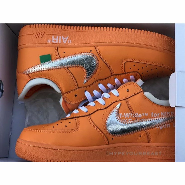 Off White X Nike Air Force 1 Low “Orange”