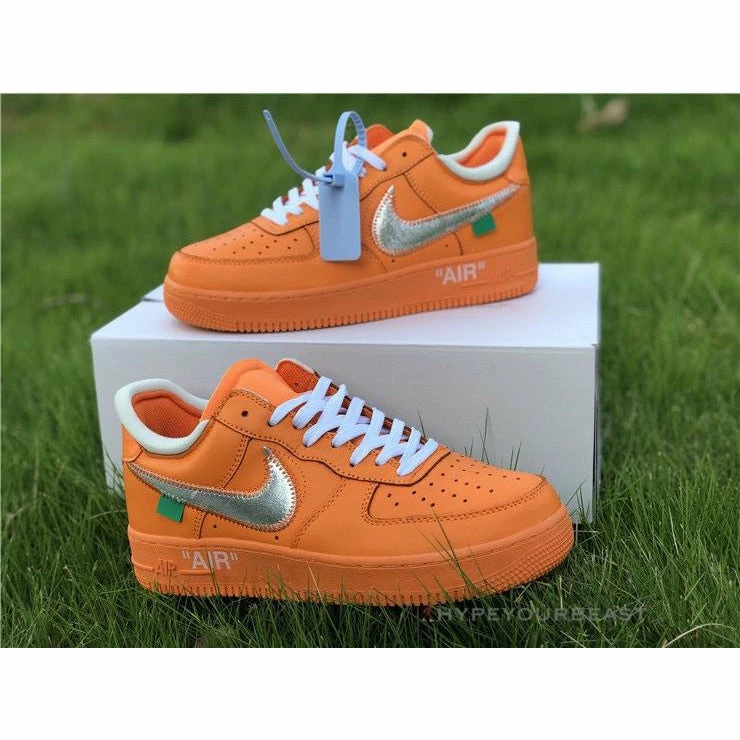 Off White X Nike Air Force 1 Low “Orange”