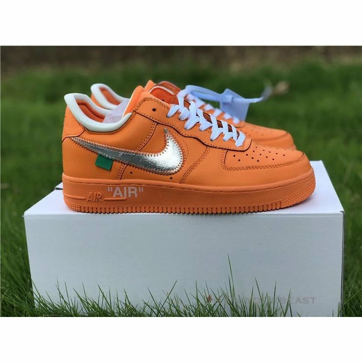 Off White X Nike Air Force 1 Low “Orange”