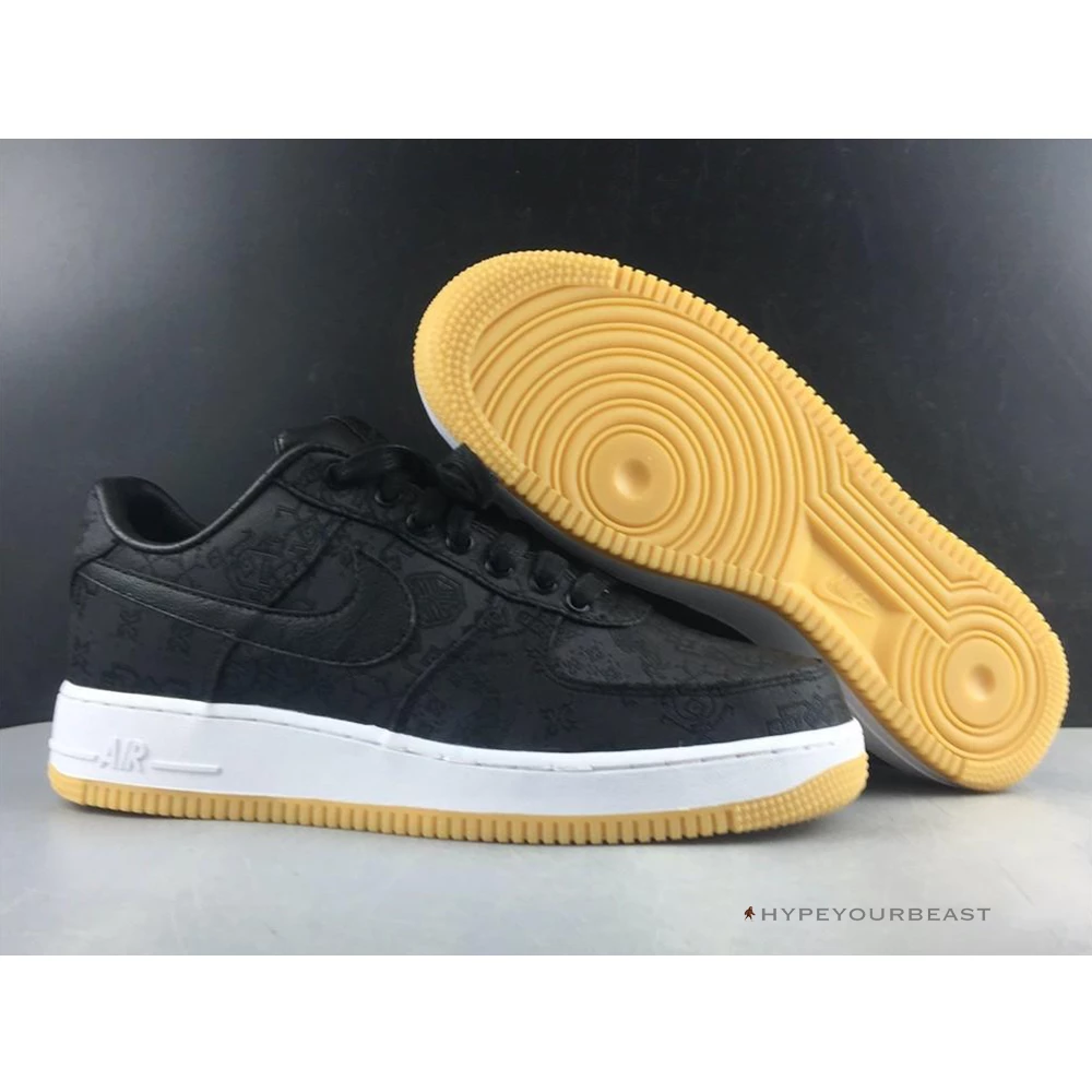 Nike Air Force 1 X Clot “Black Silk”