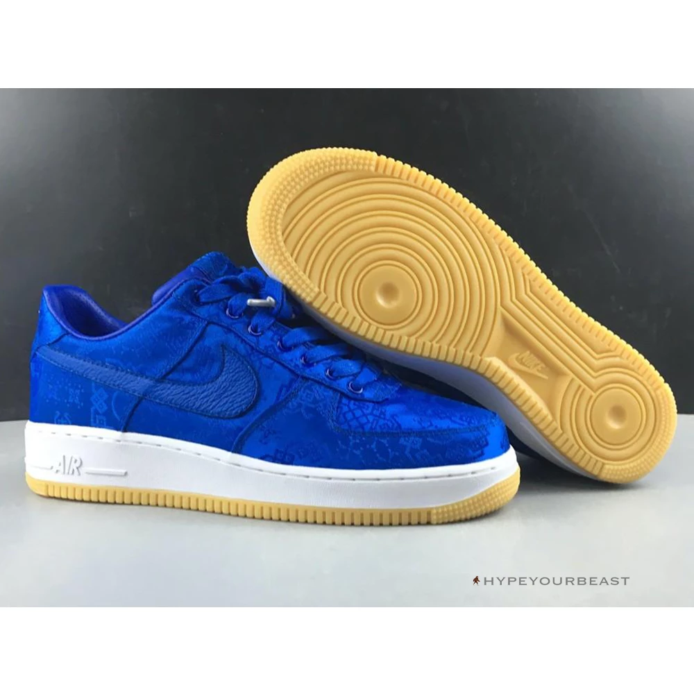 Nike Air Force 1 X Clot “Blue Silk”