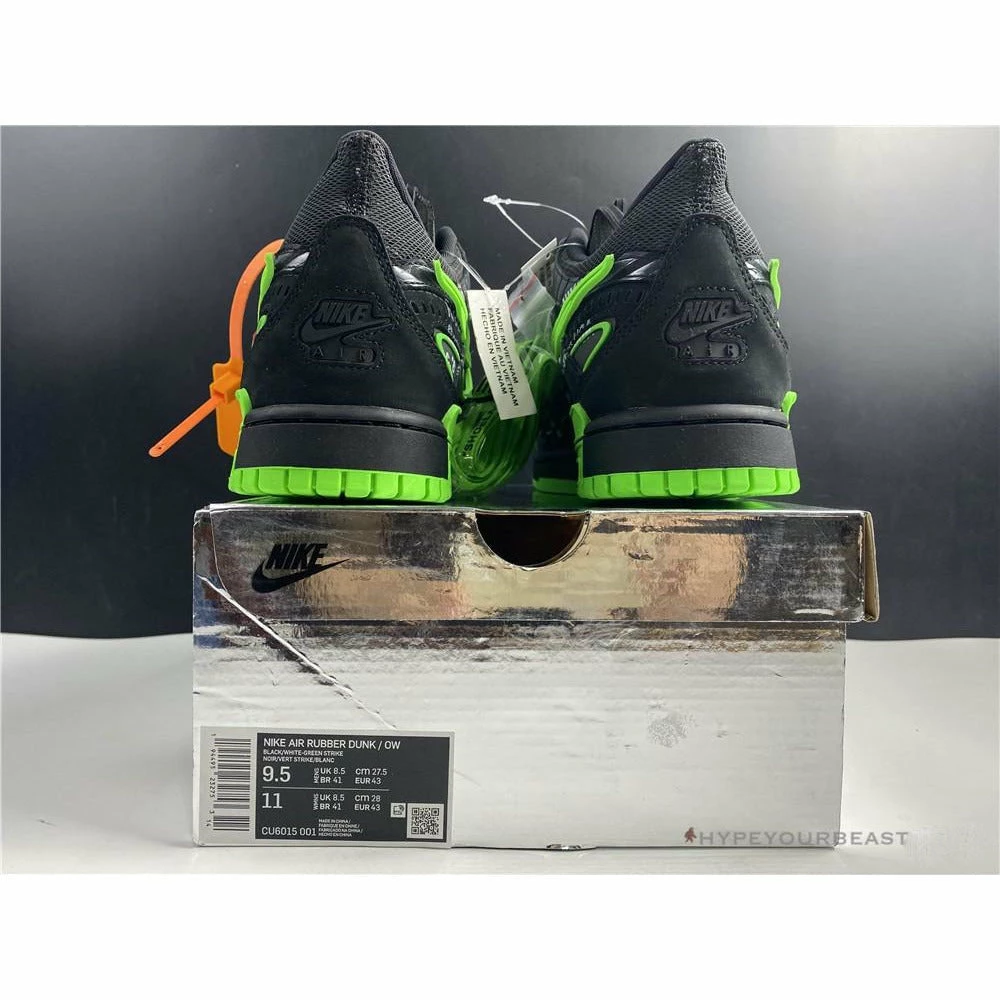 Nike Air Rubber Dunk Off White ‘Green Strike’