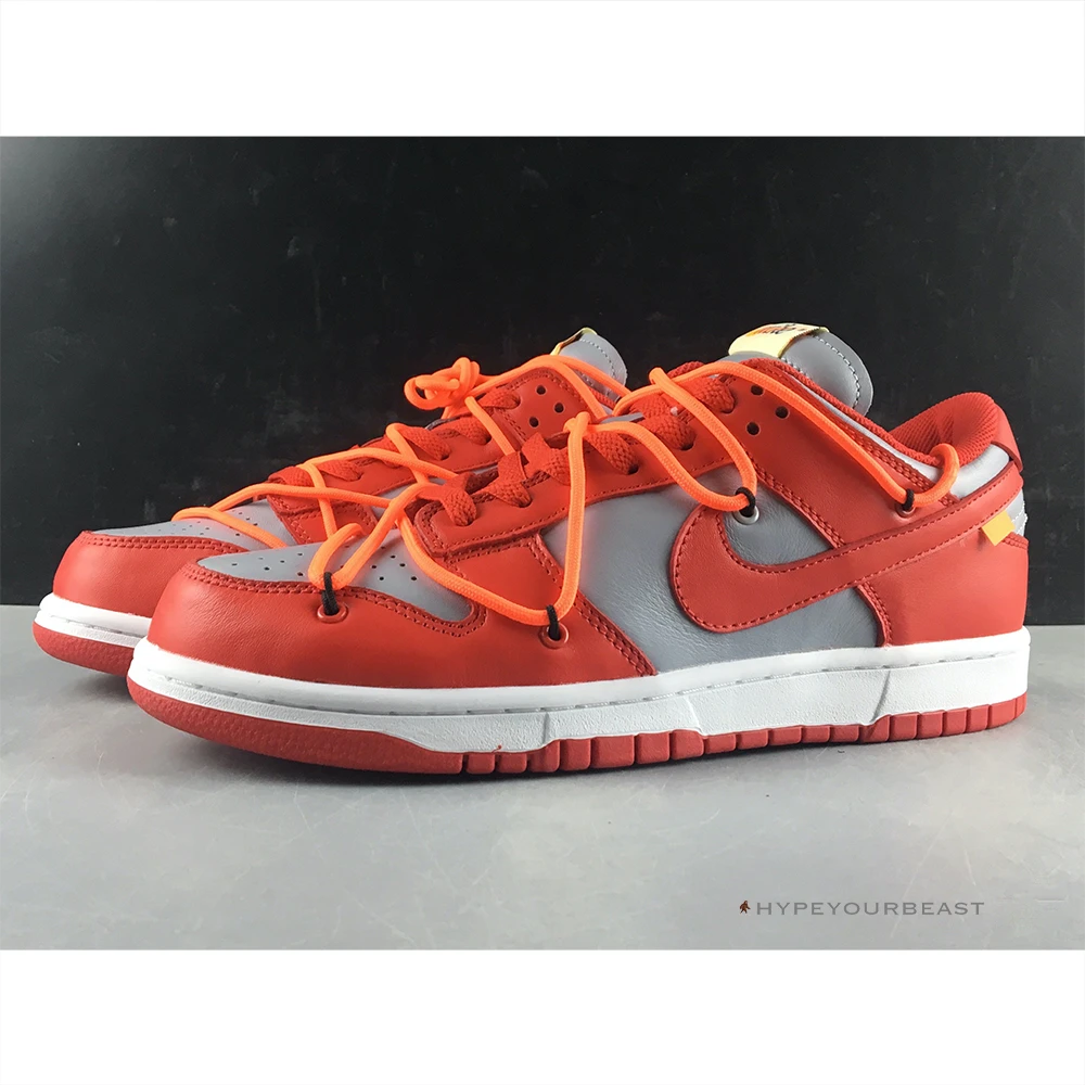 Nike Off-White X Dunk Low ‘University Red’