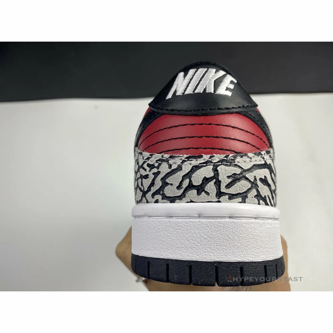 S*p*e x nike sb dunk low red cement