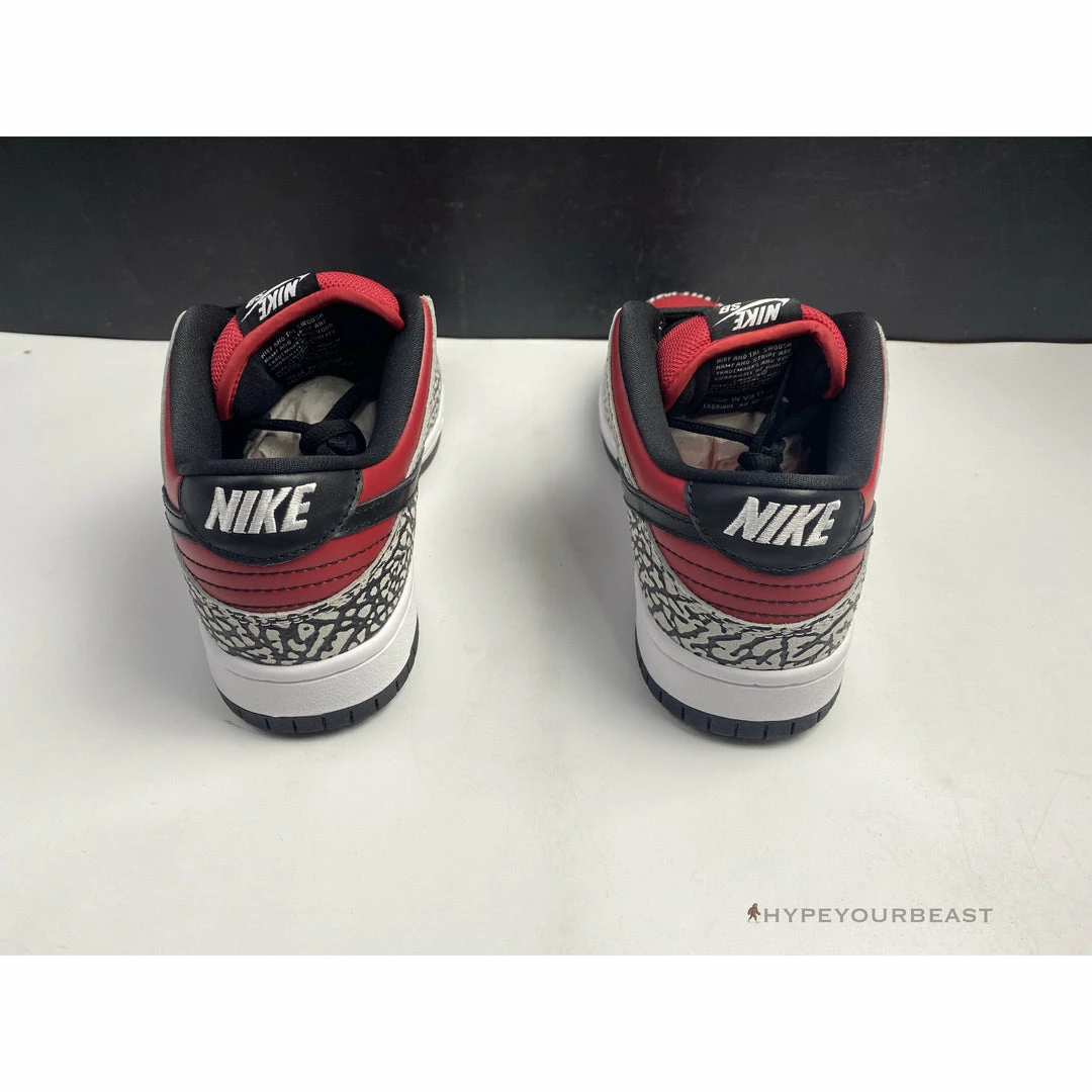 S*p*e x nike sb dunk low red cement