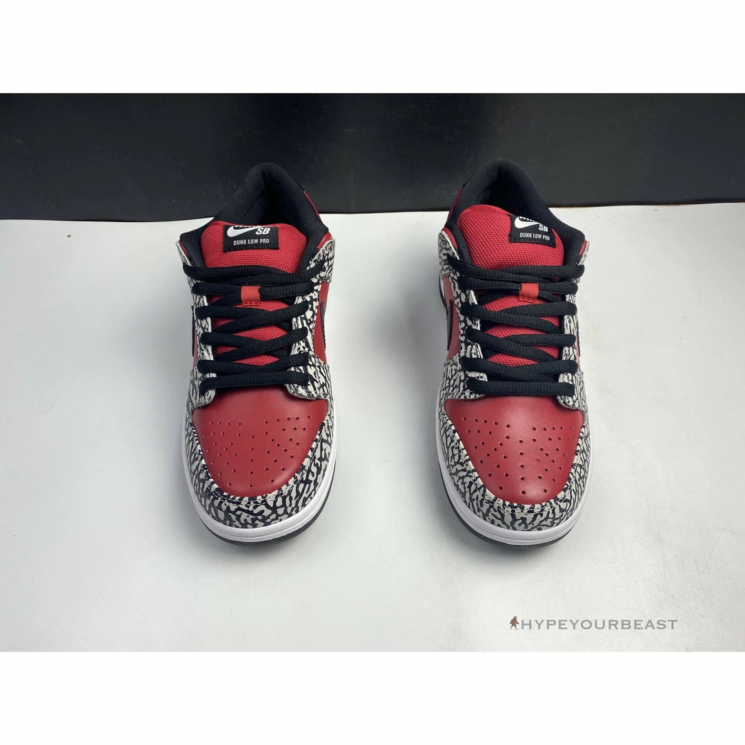 S*p*e x nike sb dunk low red cement