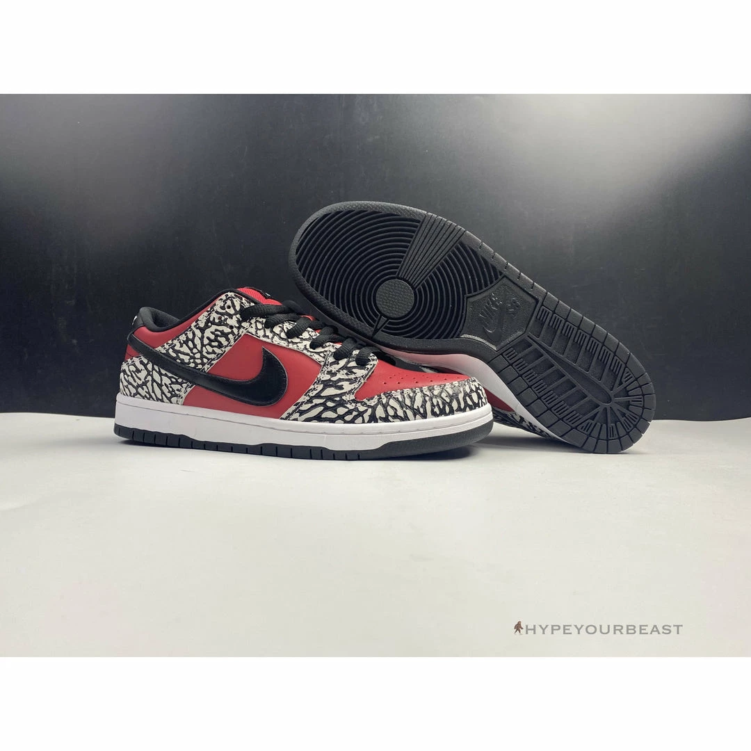 S*p*e x nike sb dunk low red cement