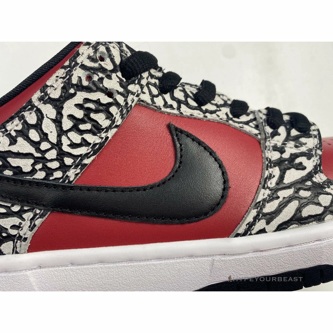 S*p*e x nike sb dunk low red cement