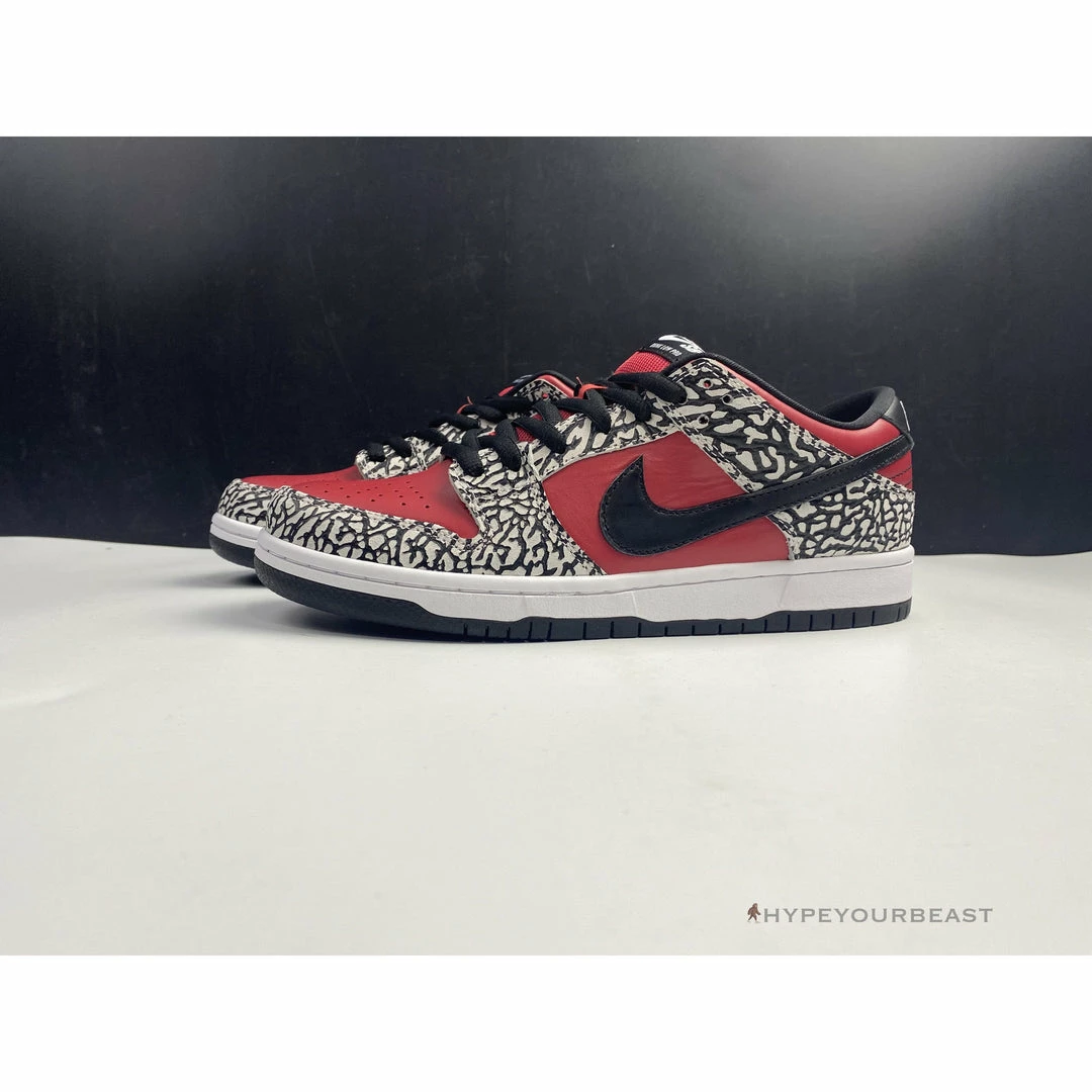 S*p*e x nike sb dunk low red cement