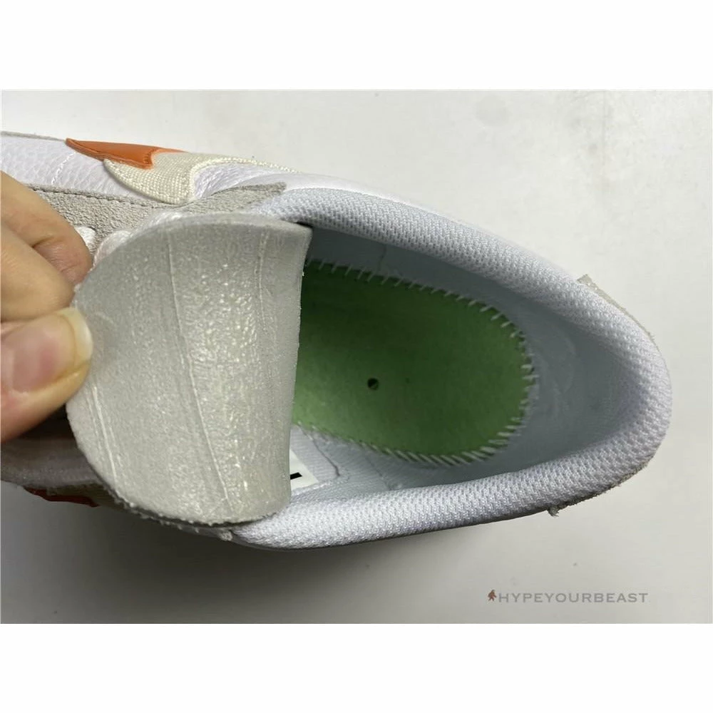 Nike X Sacai Blazer Low Orange White