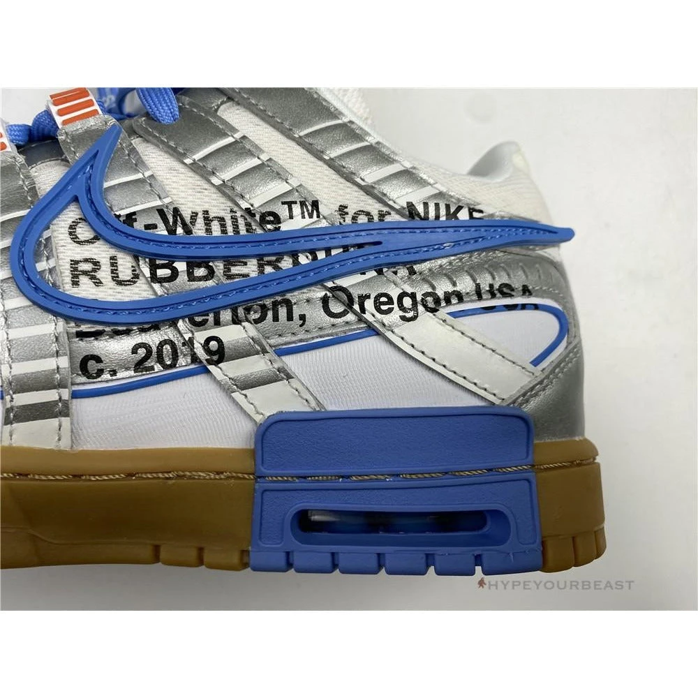 Nike Off White X Air Rubber Dunk ‘University Blue’