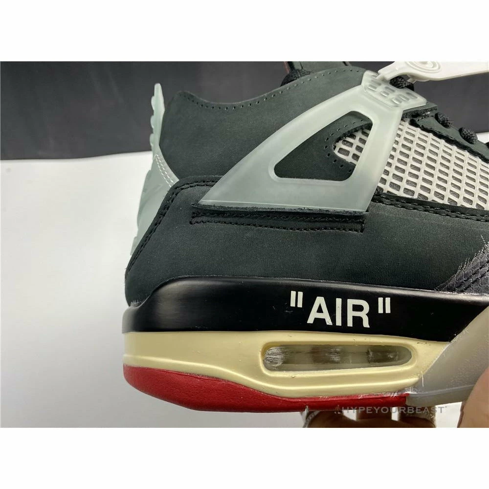 Off White X Air Jordan 4 ‘Bred’