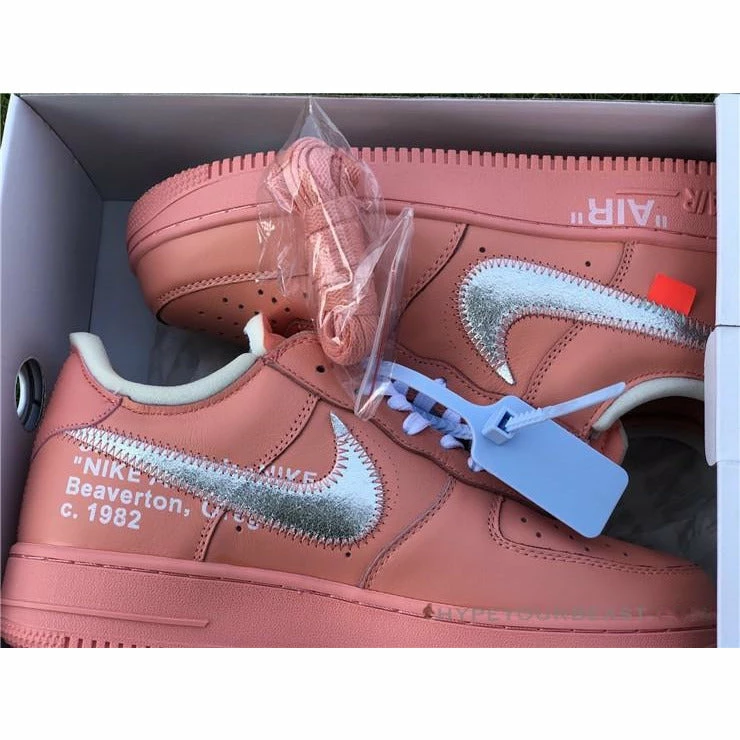 Off White X Nike Air Force 1 Low “Salmon”
