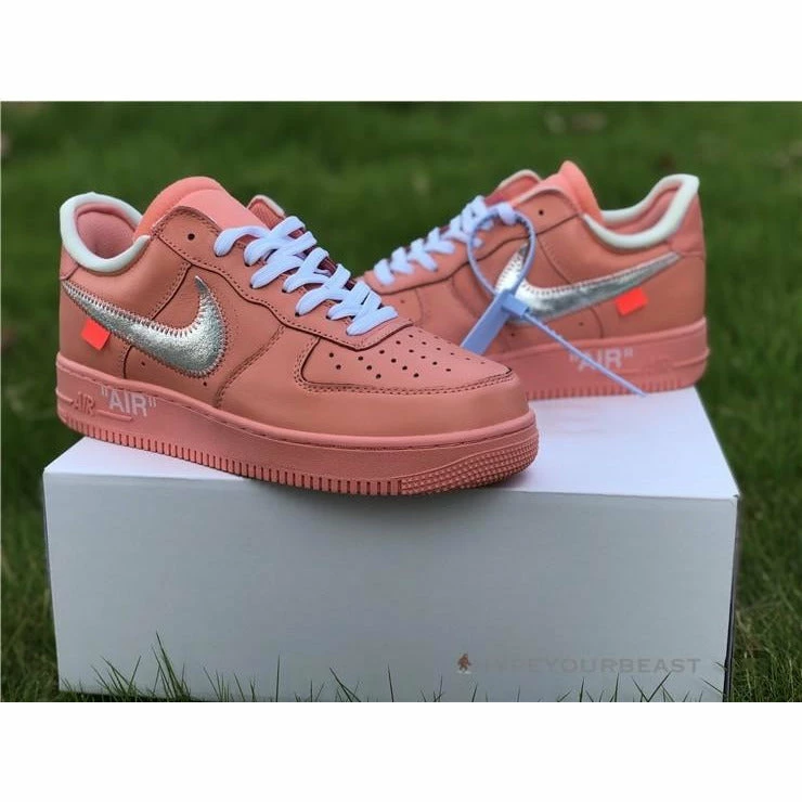 Off White X Nike Air Force 1 Low “Salmon”