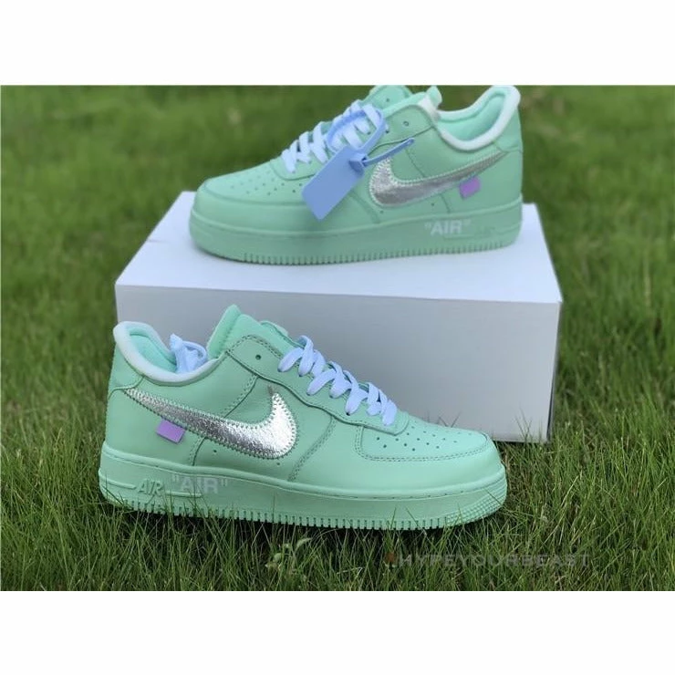 Off White X Nike Air Force 1 Low “Turquoise”