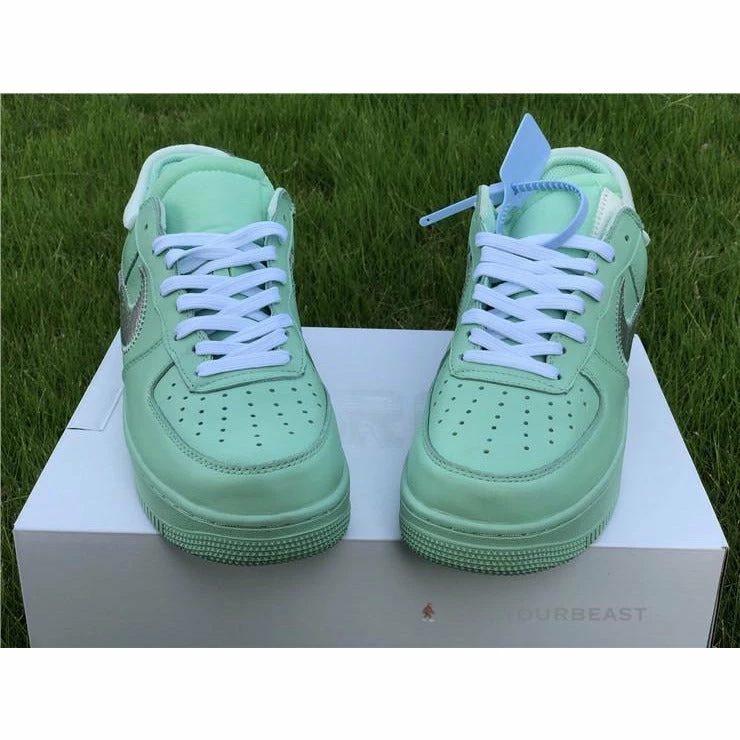Off White X Nike Air Force 1 Low “Turquoise”