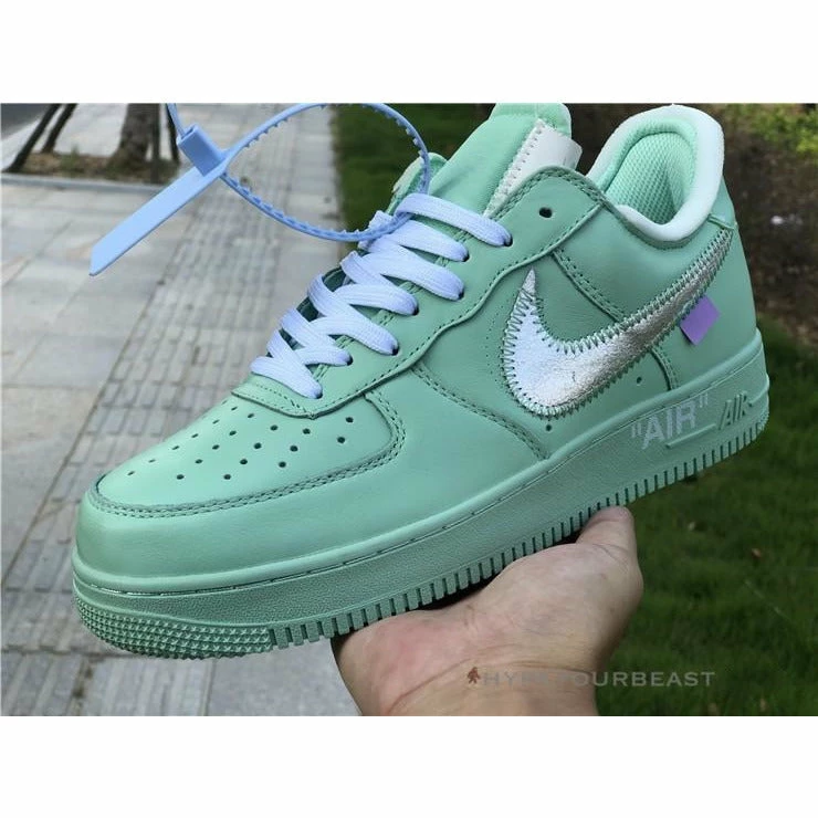 Off White X Nike Air Force 1 Low “Turquoise”