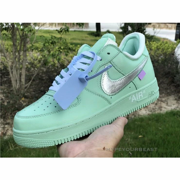 Off White X Nike Air Force 1 Low “Turquoise”