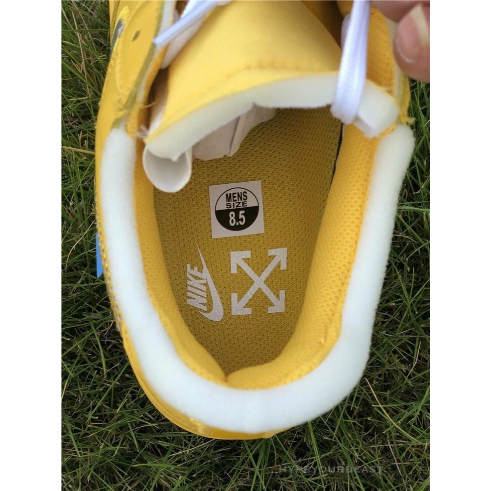 Off White X Nike Air Force 1 Low “Yellow”