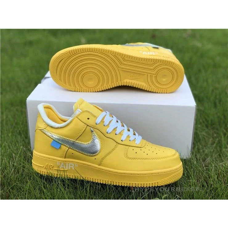 Off White X Nike Air Force 1 Low “Yellow”