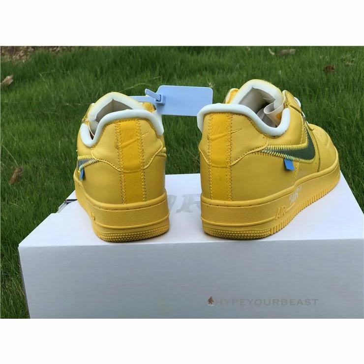 Off White X Nike Air Force 1 Low “Yellow”