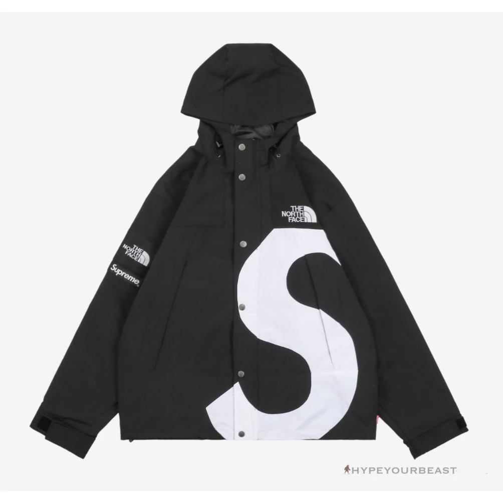hypeyourbeast hoodies & jackets S*p*e x t*f logo mountain jacket