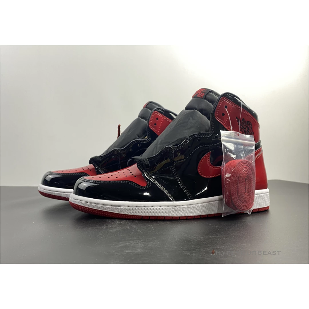 HypeYourBeast Air Jordan 1 Retro High OG ‘Bred Patent’