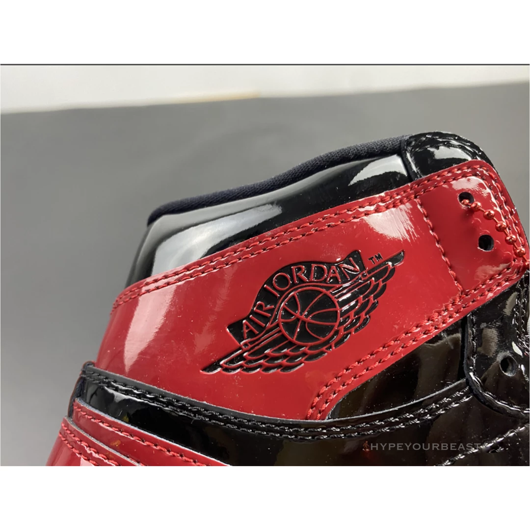 HypeYourBeast Air Jordan 1 Retro High OG ‘Bred Patent’