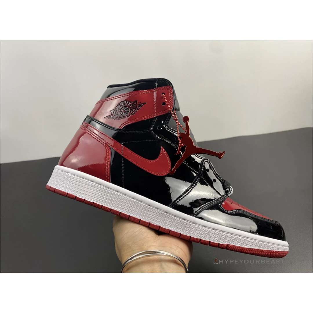 HypeYourBeast Air Jordan 1 Retro High OG ‘Bred Patent’