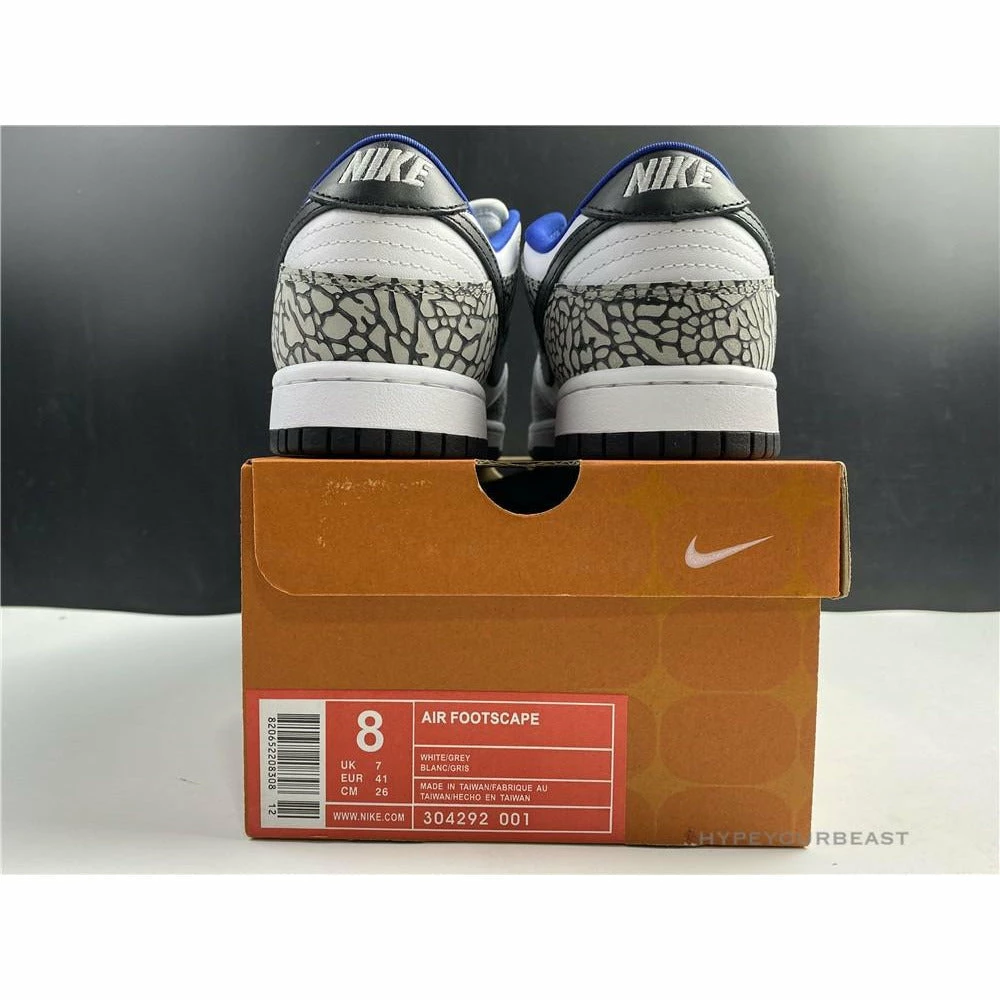 S*p*e x nike sb dunk low white cement