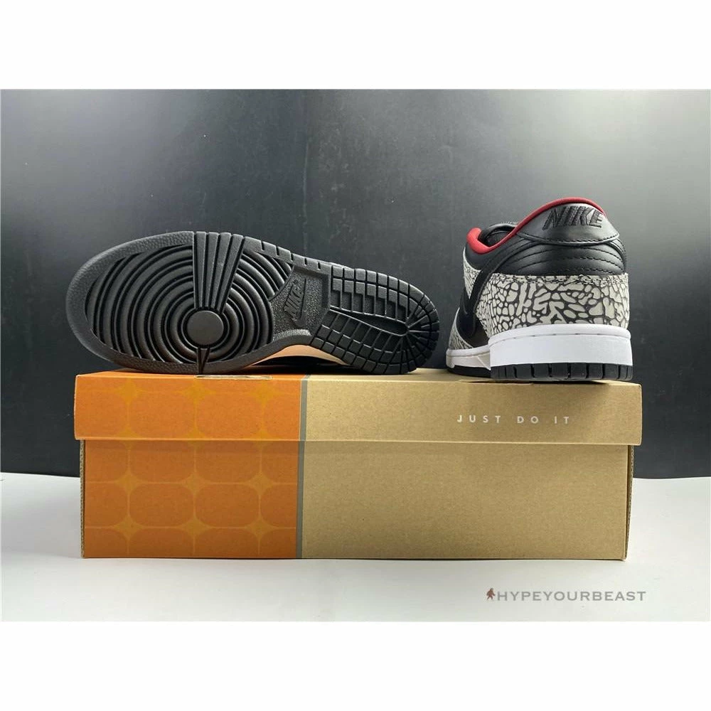 S*p*e x nike sb dunk low black cement