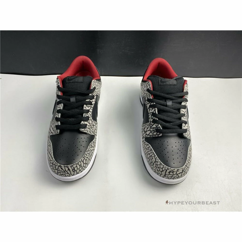 S*p*e x nike sb dunk low black cement