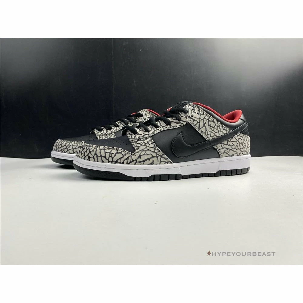S*p*e x nike sb dunk low black cement